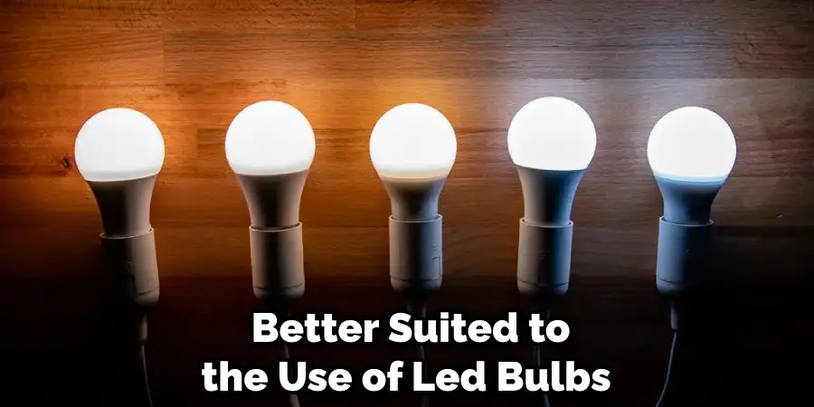  Better Suited to the Use of Led Bulbs