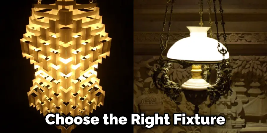  Choose the Right Fixture