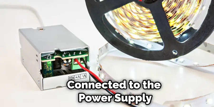 Connected to the Power Supply