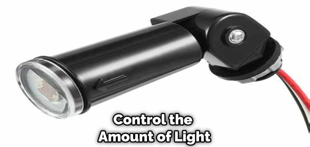 Control the Amount of Light