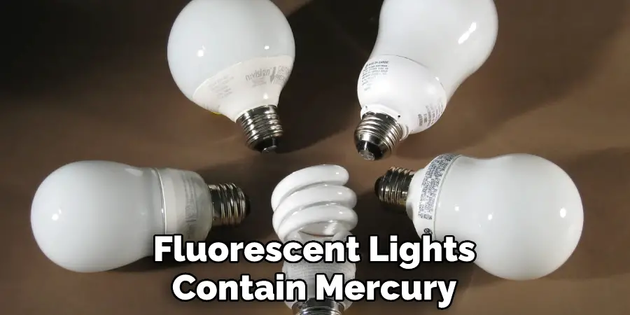 Fluorescent Lights Contain Mercury