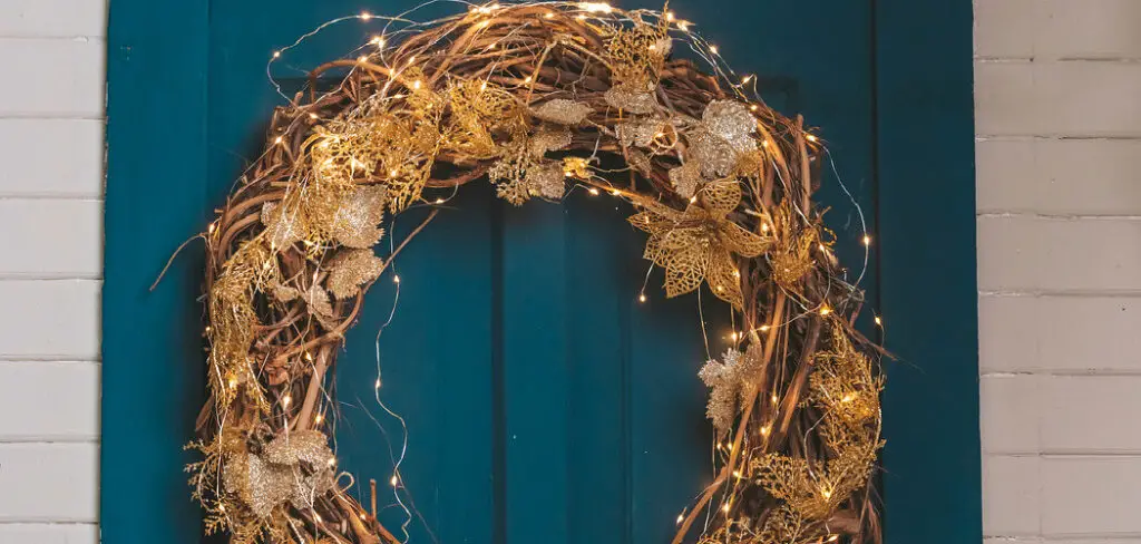 How to Add Lights to A Wreath