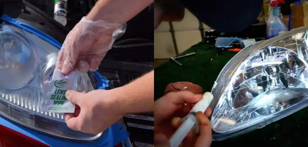 How to Seal Headlights After Restoration