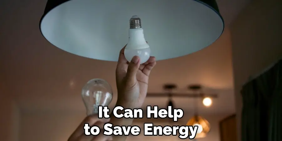 It Can Help to Save Energy