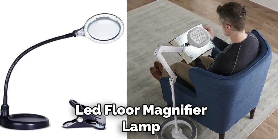  Led Floor Magnifier  Lamp