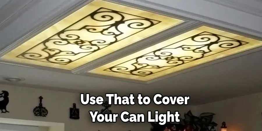 Use That to Cover  Your Can Light 
