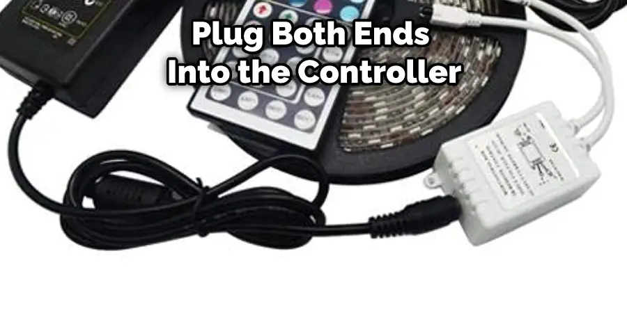 Plug Both Ends Into the Controller