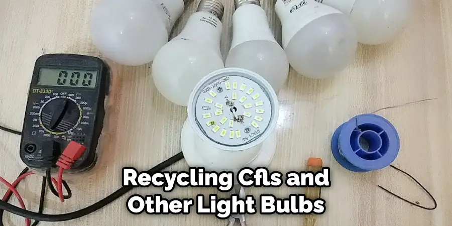 Recycling Cfls and Other Light Bulbs