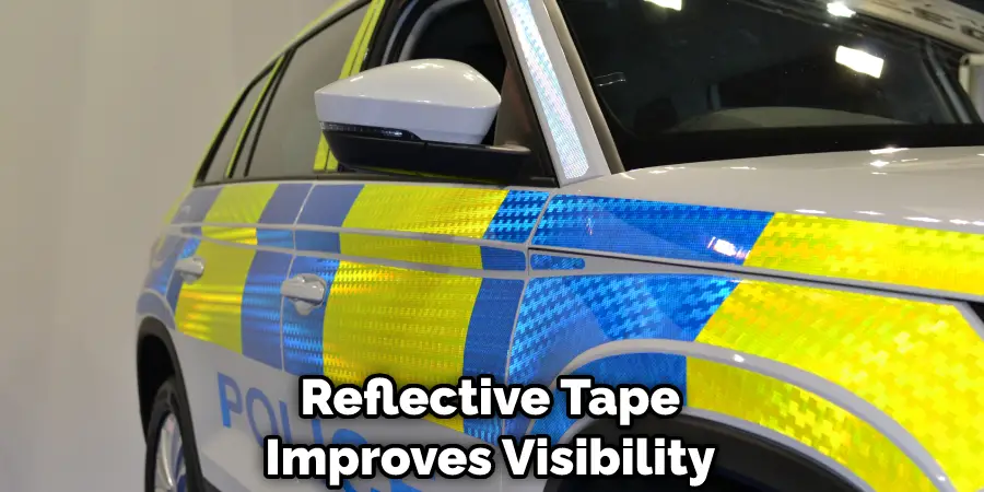 Reflective Tape Improves Visibility
