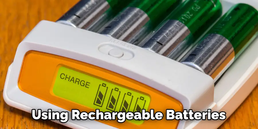 Using Rechargeable Batteries