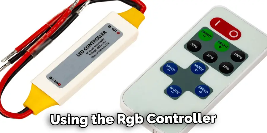 Using the Rgb Controller