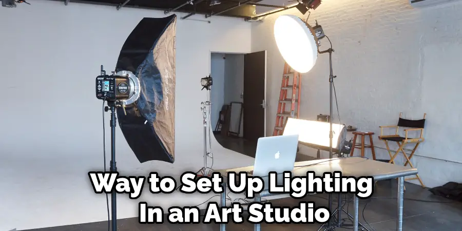Way to Set Up Lighting  In an Art Studio