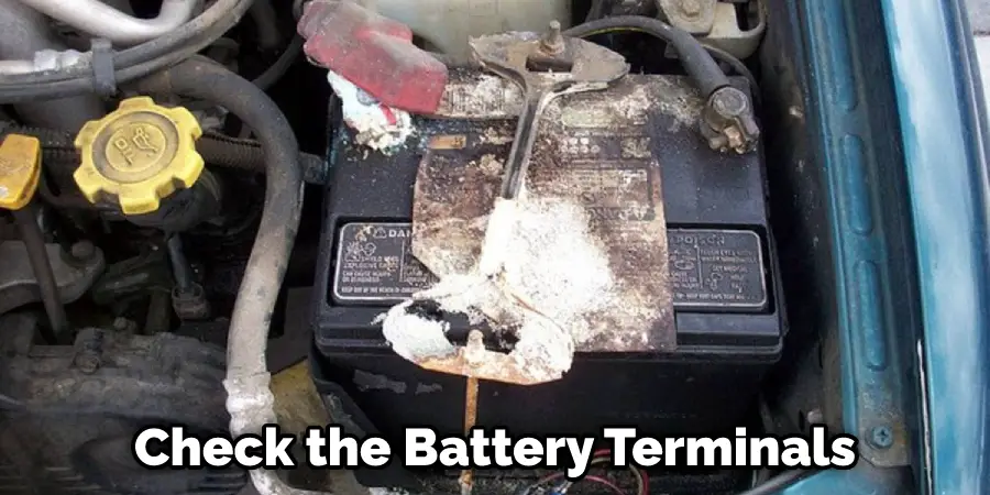 Check the Battery Terminals
