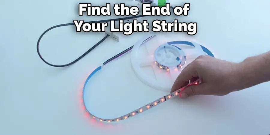 Find the End of Your Light String