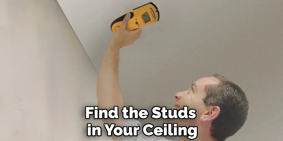 Find the Studs in Your Ceiling