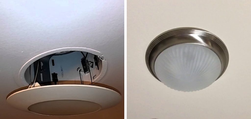 How to Remove Bathroom Light Cover