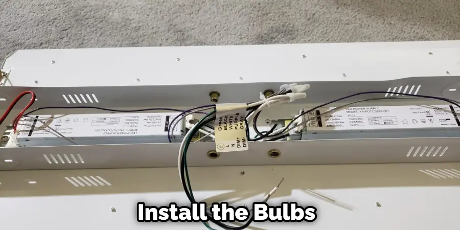 Install the Bulbs