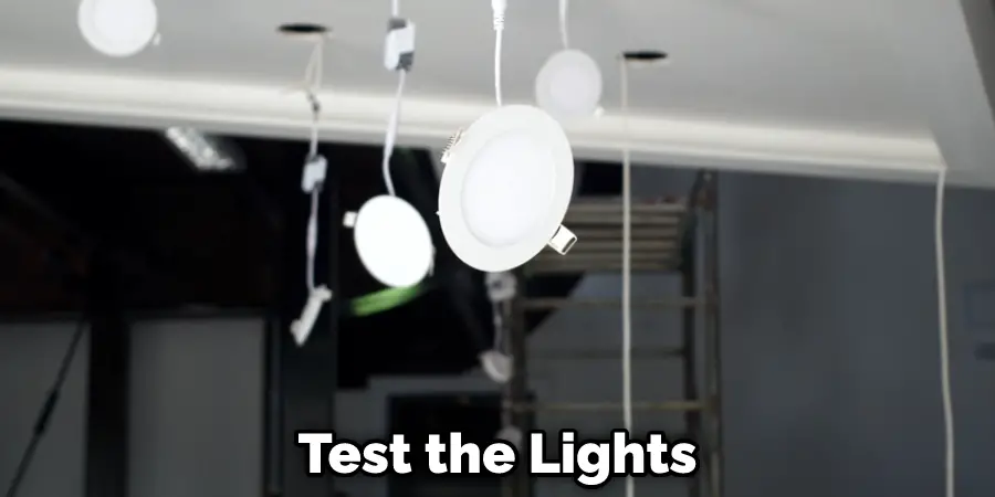 Test the Lights