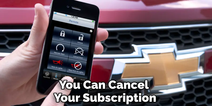 You Can Cancel Your Subscription
