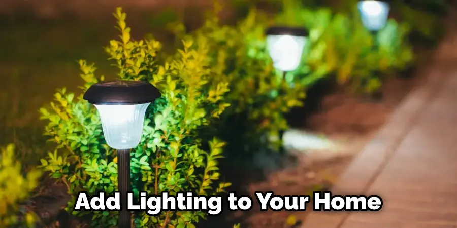 Add Lighting to Your Home