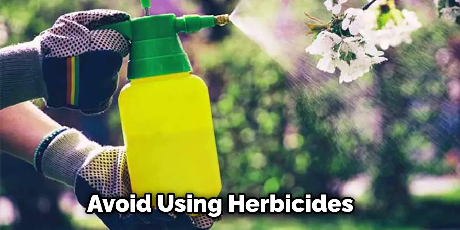 Avoid Using Herbicides