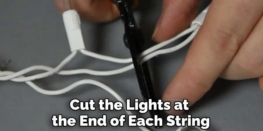 Cut the Lights at the End of Each String