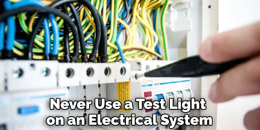 Never Use a Test Light on an Electrical System