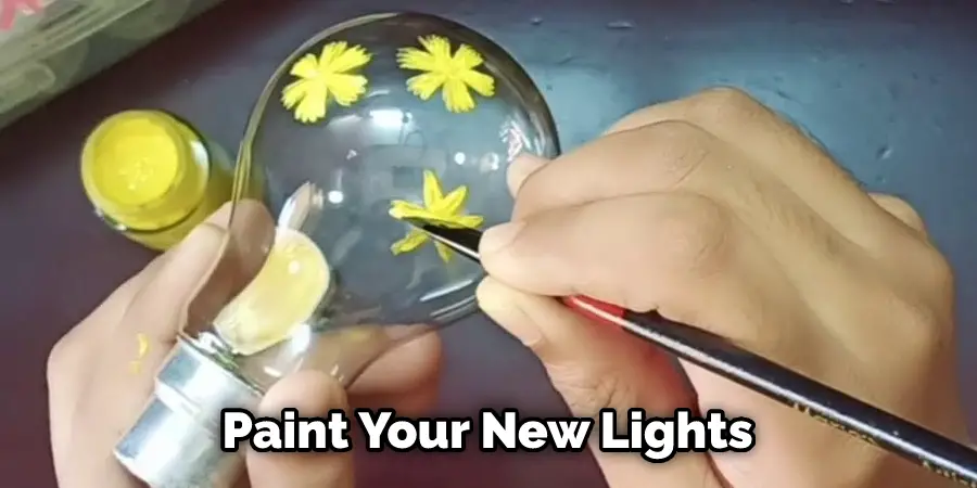 Paint Your New Lights