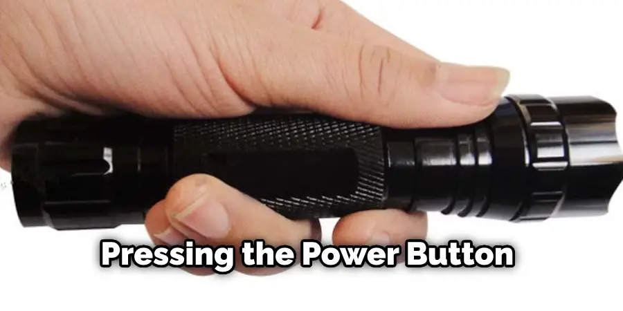 Pressing the Power Button 