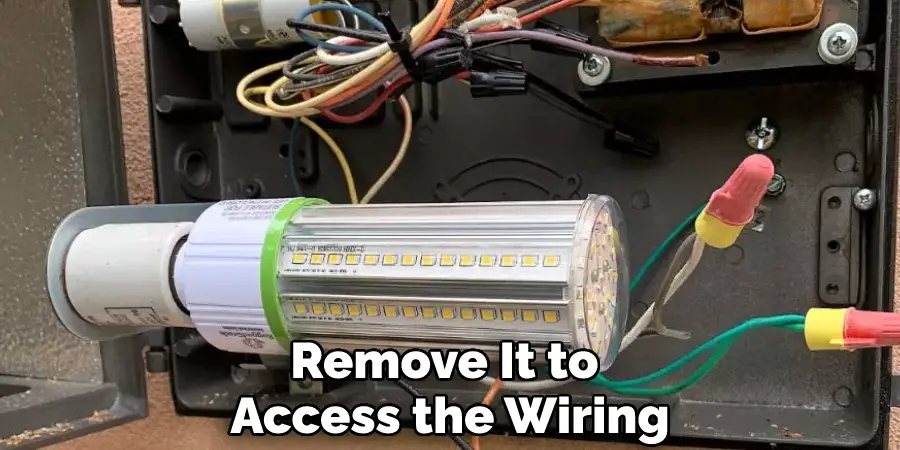 Remove It to Access the Wiring
