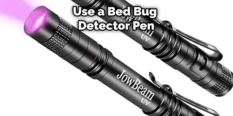 Use a Bed Bug Detector Pen