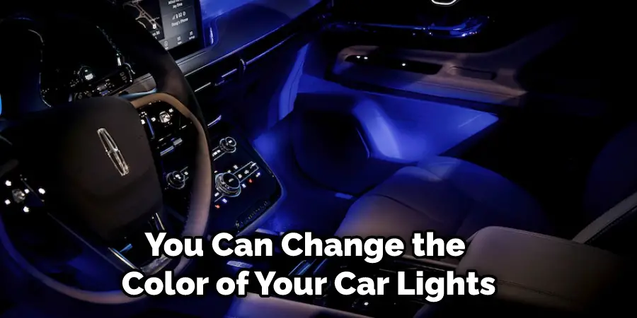 You Can Change the Color of Your Car Lights