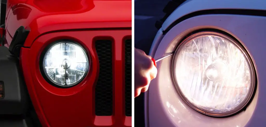 How to Adjust Wrangler Headlights