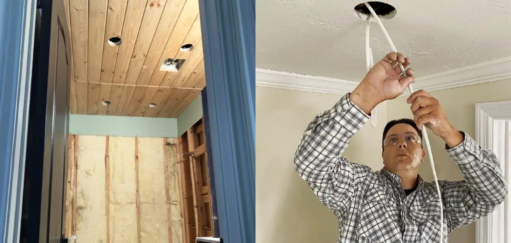 How to Cut Recessed Light Holes in Wood