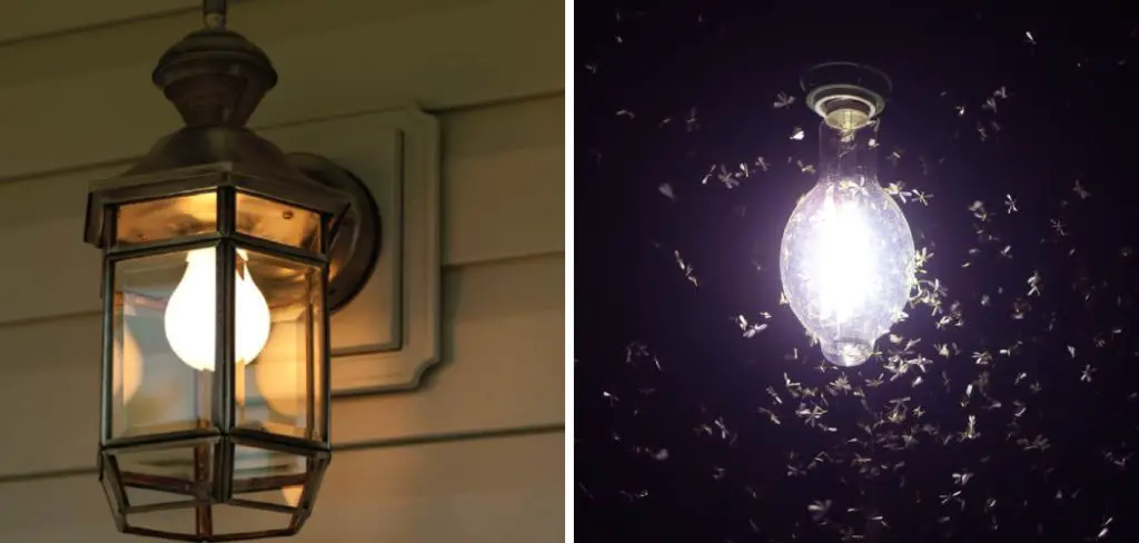 How to Keep Moths Away from Porch Light