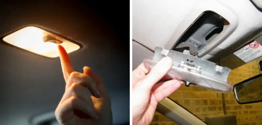 How to Remove Car Dome Light Fixture