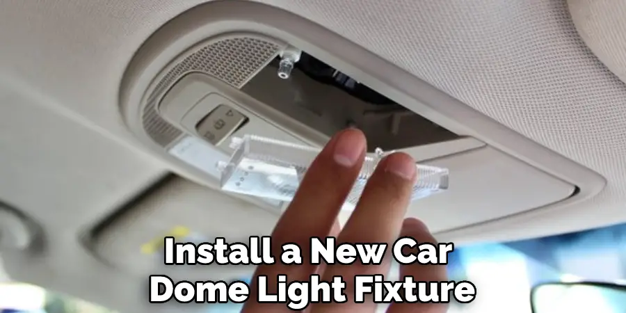 Install a New Car Dome Light Fixture