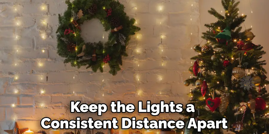 Keep the Lights a Consistent Distance Apart