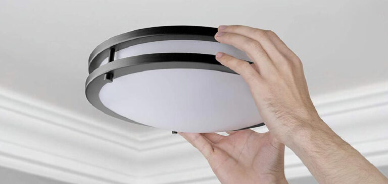 How to Change Light Bulb in Flush Mount Ceiling Light (2026)