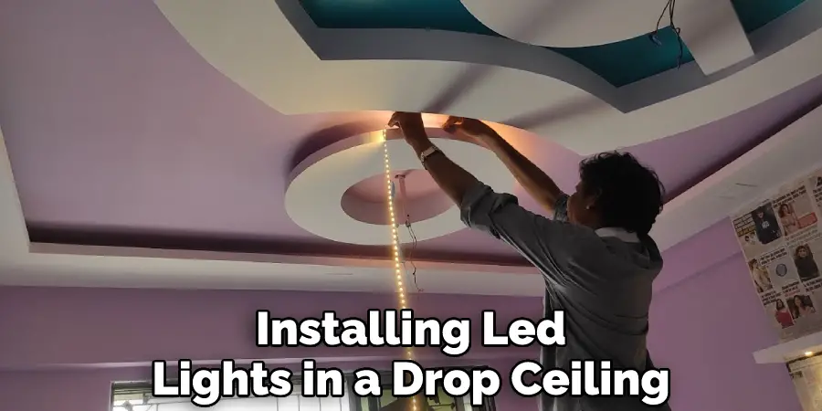 Installing Led Lights in a Drop Ceiling