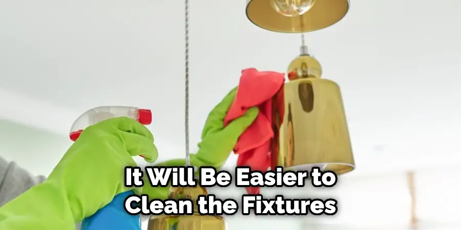  It Will Be Easier to Clean the Fixtures