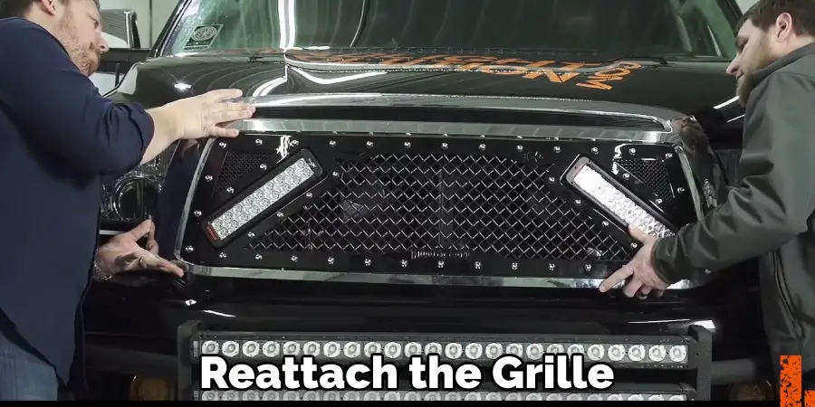 Reattach the Grille