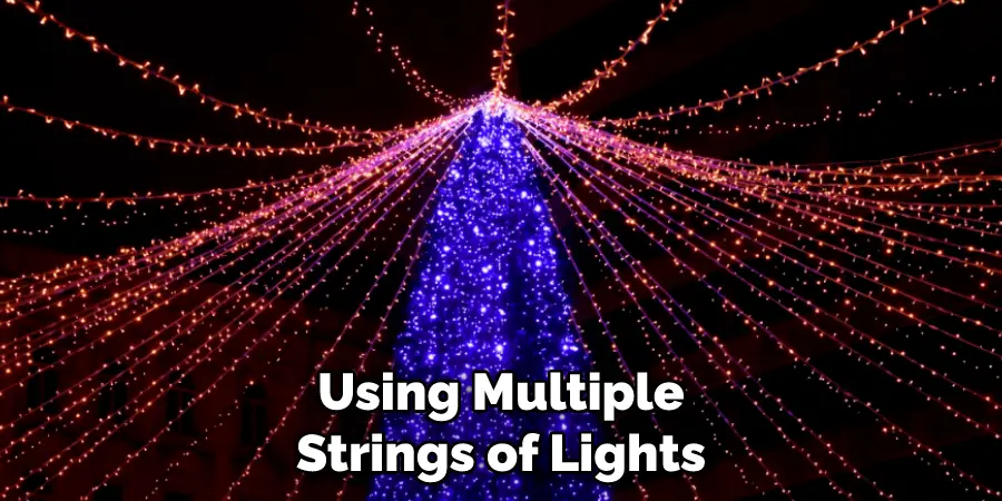Using Multiple Strings of Lights