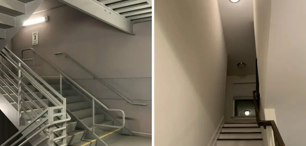 How to Change Light Bulb in High Stairwell