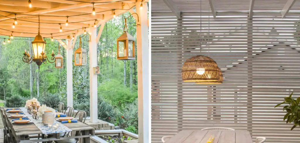 How to Convert Indoor Lamp to Outdoor