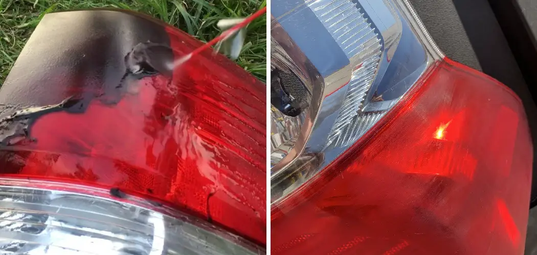 How to Remove Spray Tint Off Tail Lights