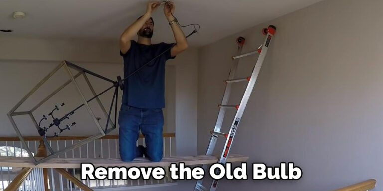 How To Change Light Bulb In High Stairwell Steps Guide