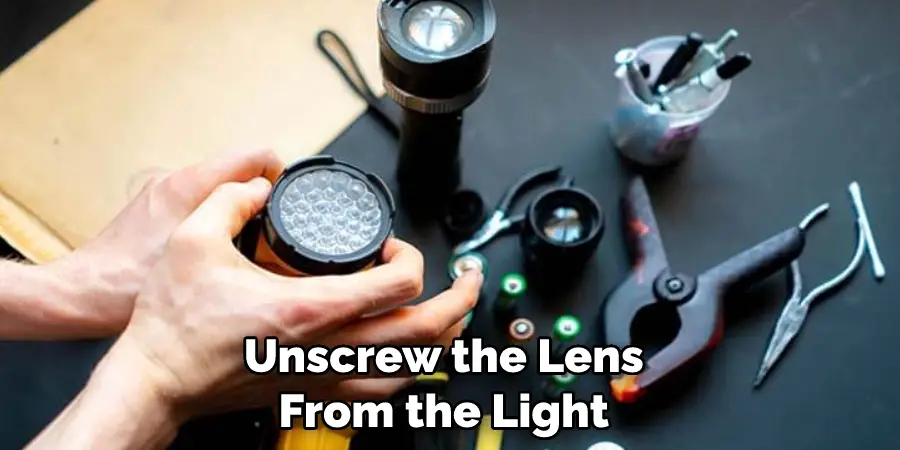 Unscrew the Lens From the Light 