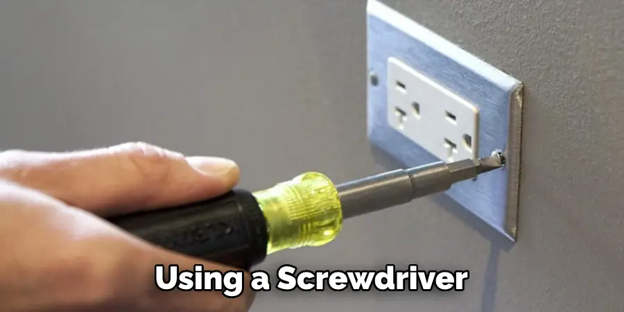 Using a Screwdriver