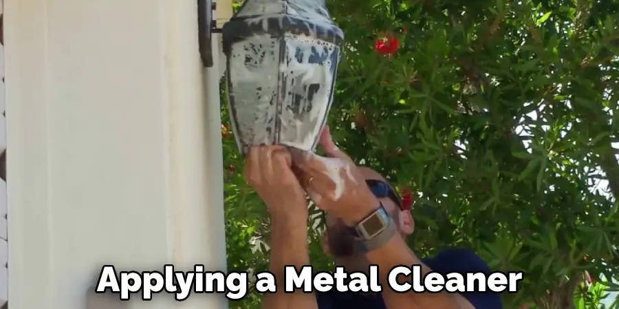 Applying a Metal Cleaner